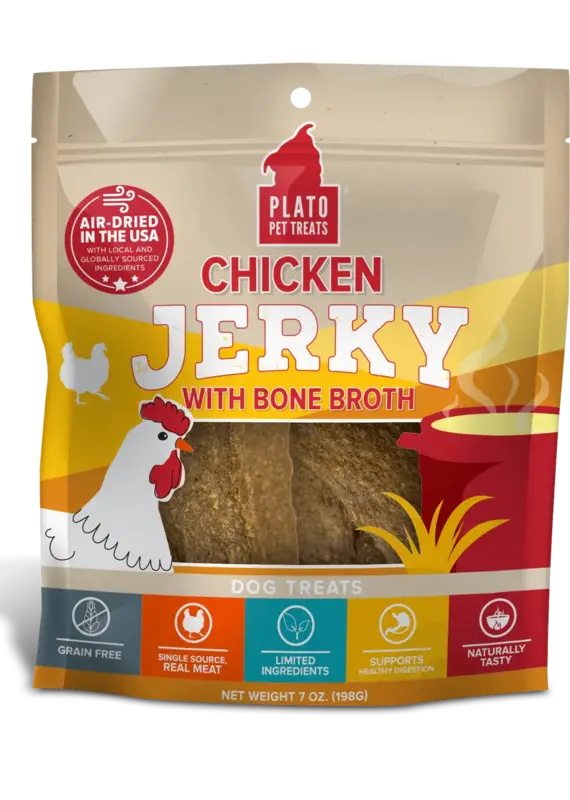 Plato Plato Jerky Chicken Bone Broth 7oz