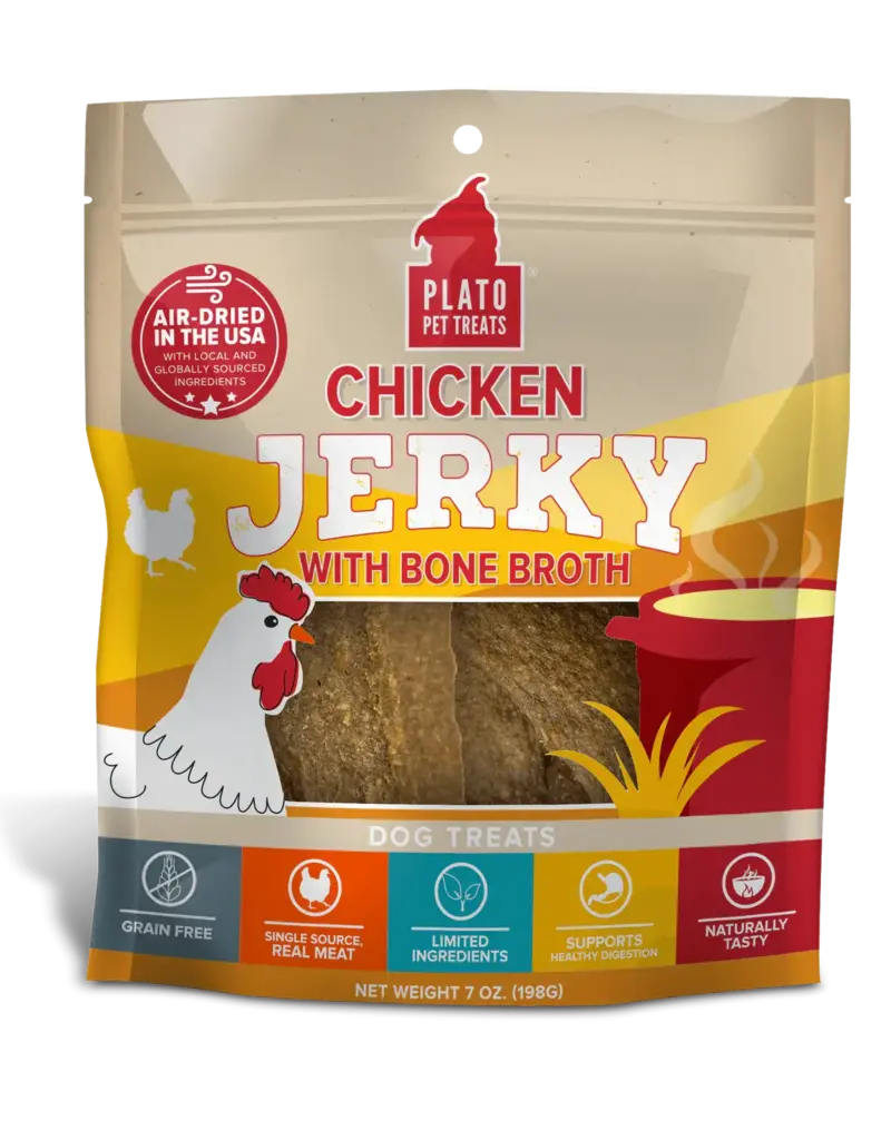 Plato Plato Jerky Chicken Bone Broth 7oz