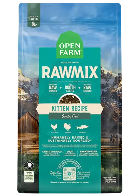 Open Farms Open Farm Grain Free RawMix Kitten 8lb