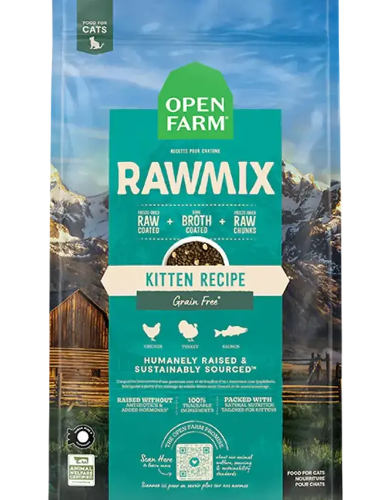 Open Farms Open Farm Grain Free RawMix Kitten 8lb