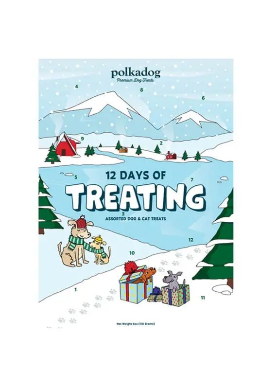 Polka 12 Days of Treating Advent Calendar