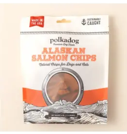 Polkadog Salmon Chip 4oz Pouch