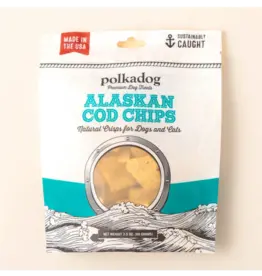 Polkadog Cod Chips 3.5oz Pouch
