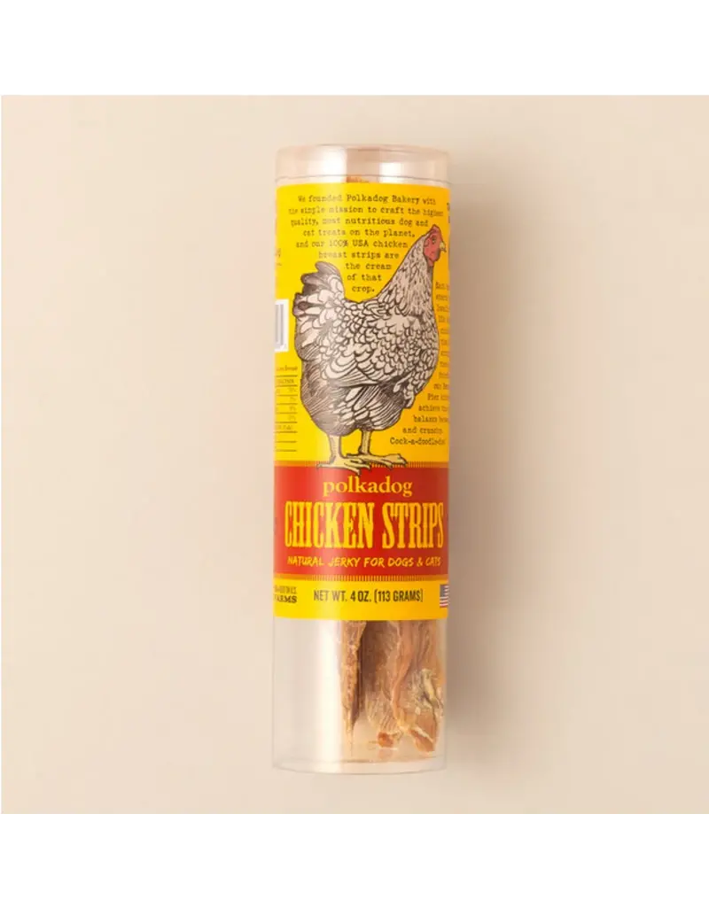 Polka Chicken Strips Jerky 4oz