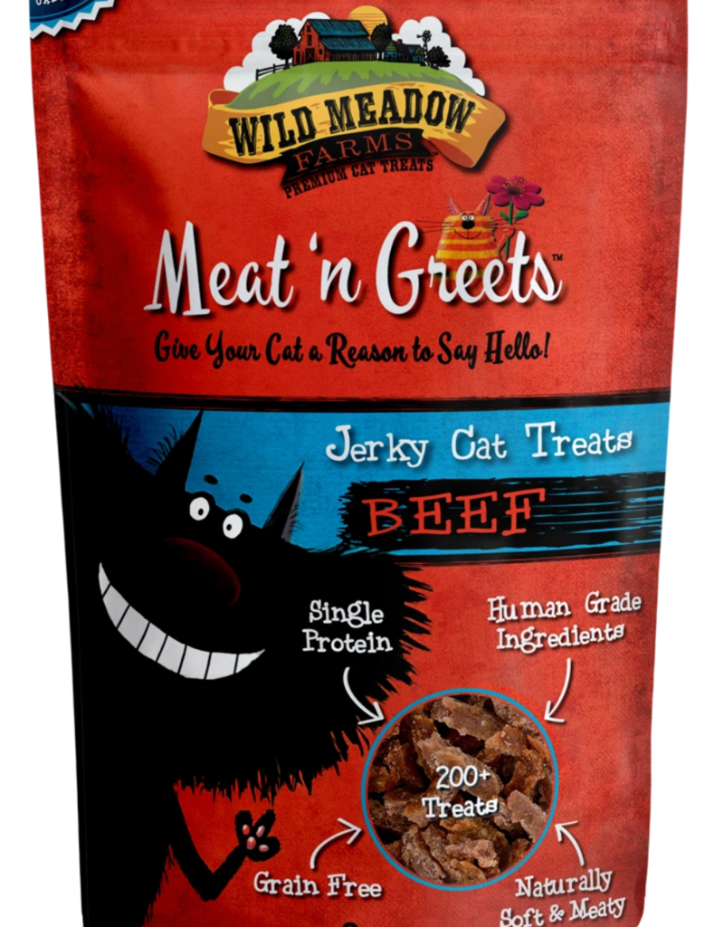 Wild Meadow Farms Wild Meadow Farms Cat Meat N' Greets Jerky 2oz