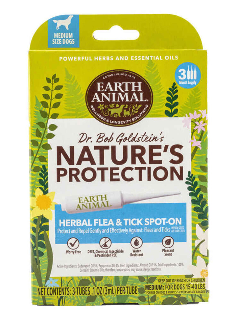 Earth Animal Earth Animal Nature's Protection Spot Flea & Tick