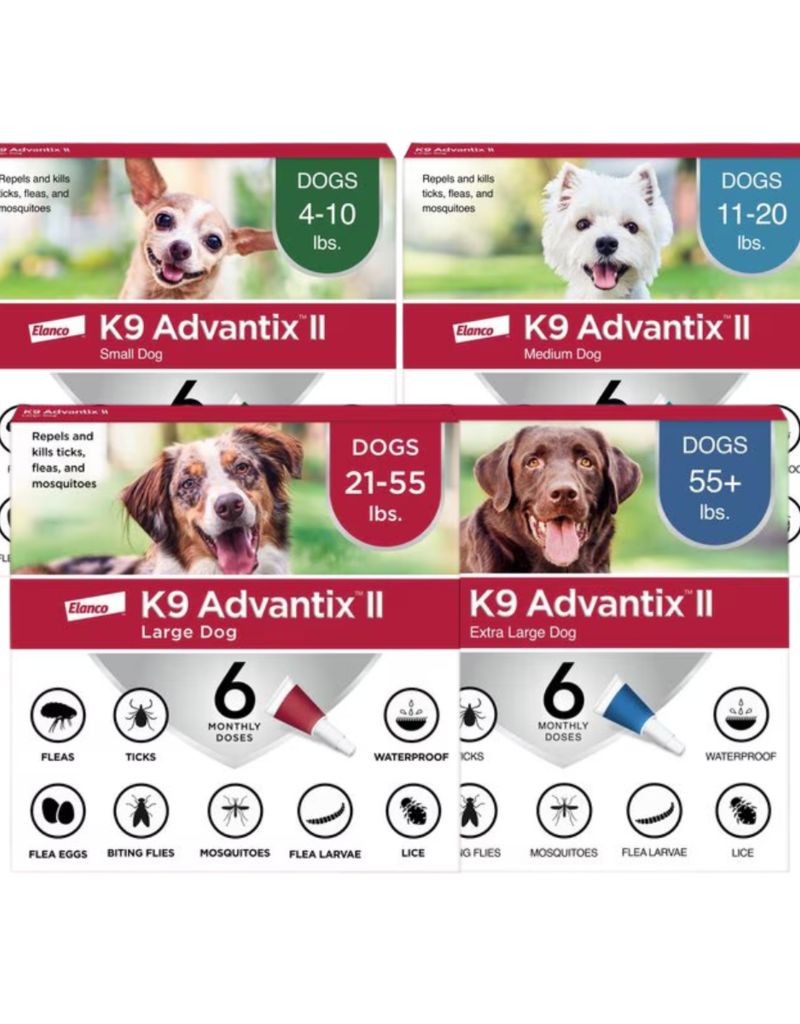 Advantix K9 Advantix II Spot On 4pk