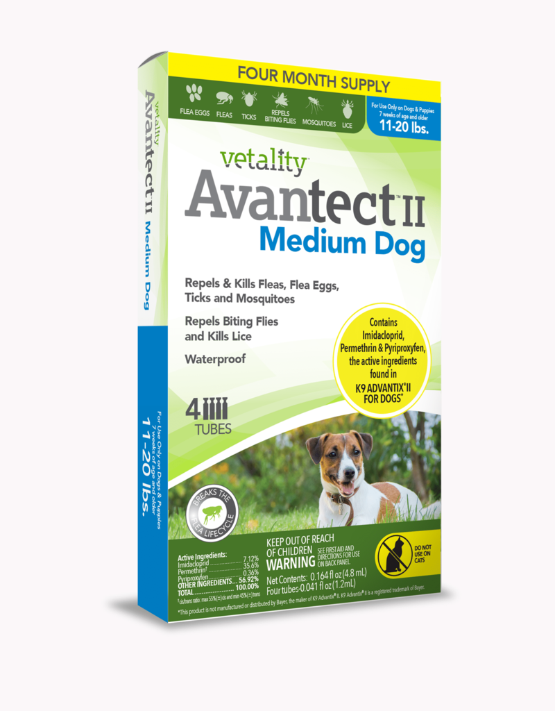 Vetality Avantect II Topical 4ct