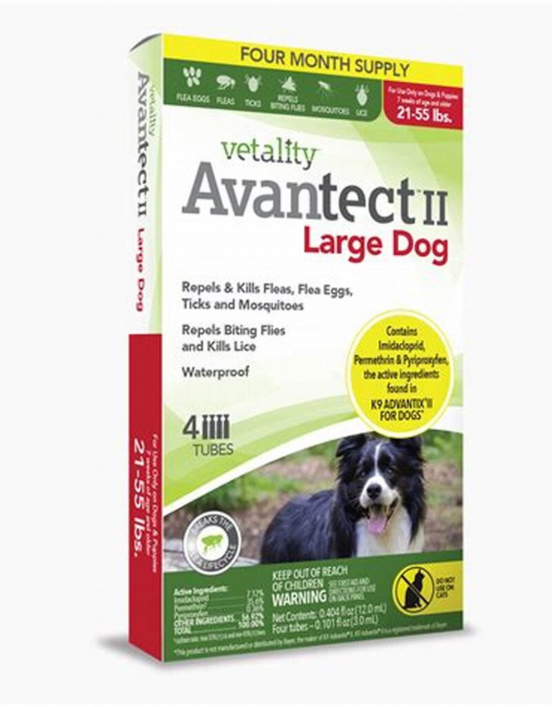 Vetality Avantect II Topical 4ct