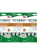 Vets Best VetsBest Flea & Tick Spot on 4pk
