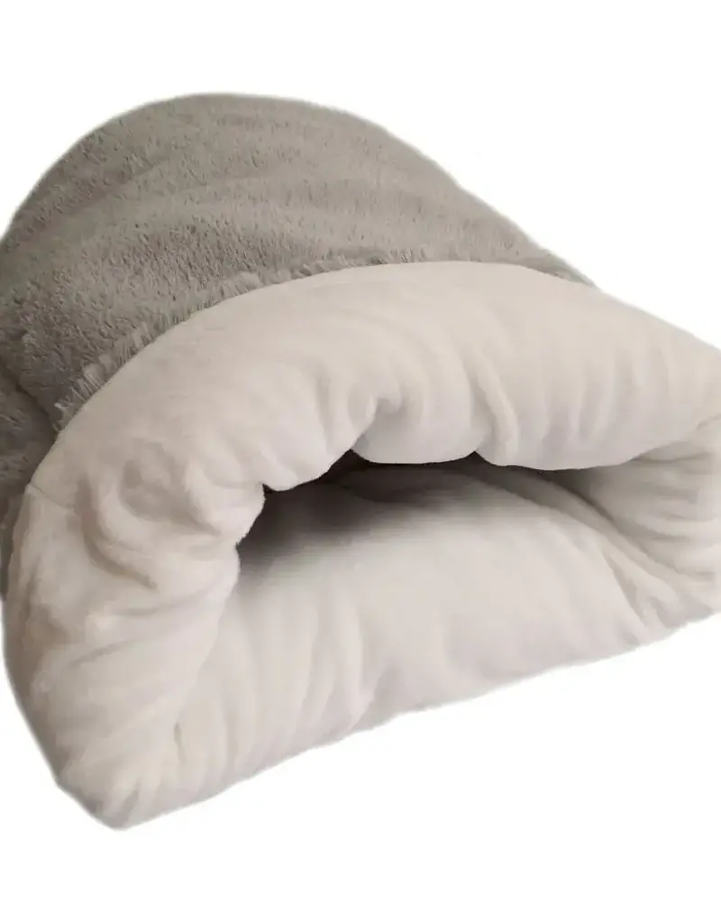 Petcrest Petcrest Cat Cave Fur Gray 13x18