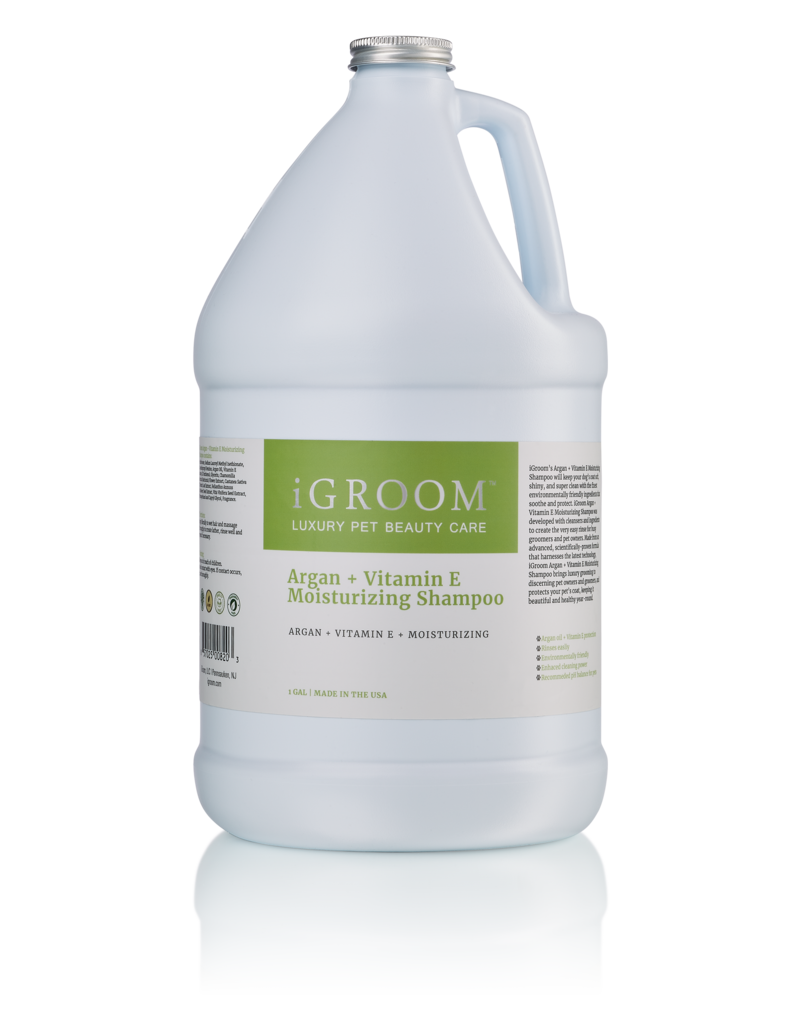 iGroom iGroom Argan + Vitamin E Moisturizing 1 Gallon
