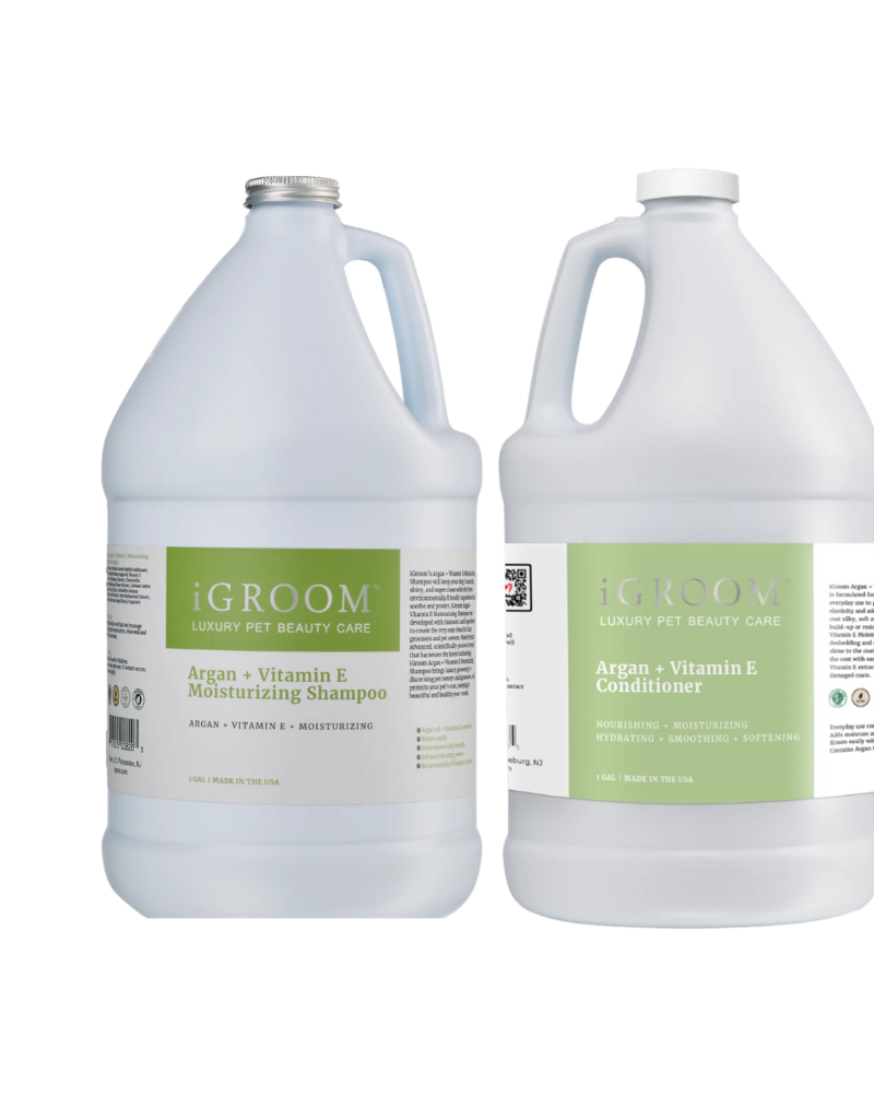 iGroom iGroom Argan + Vitamin E Moisturizing 1 Gallon
