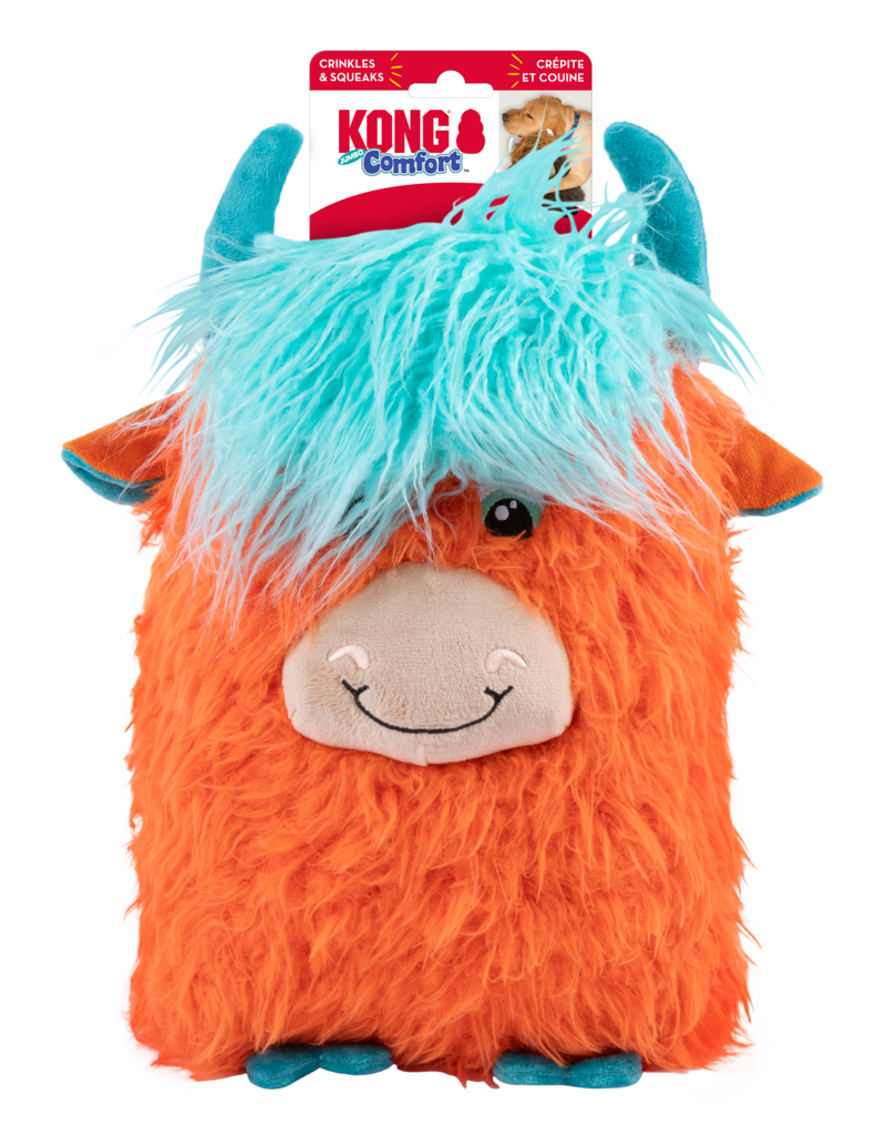 Kong Kong Comfort Jumbo Highland Cow