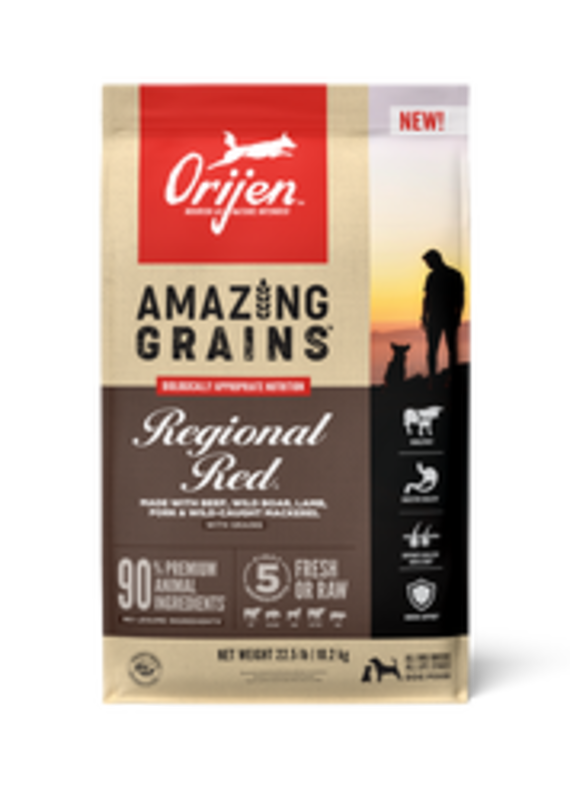Champion Foods Orijen Amazing Grains Regional Red 22.5lb