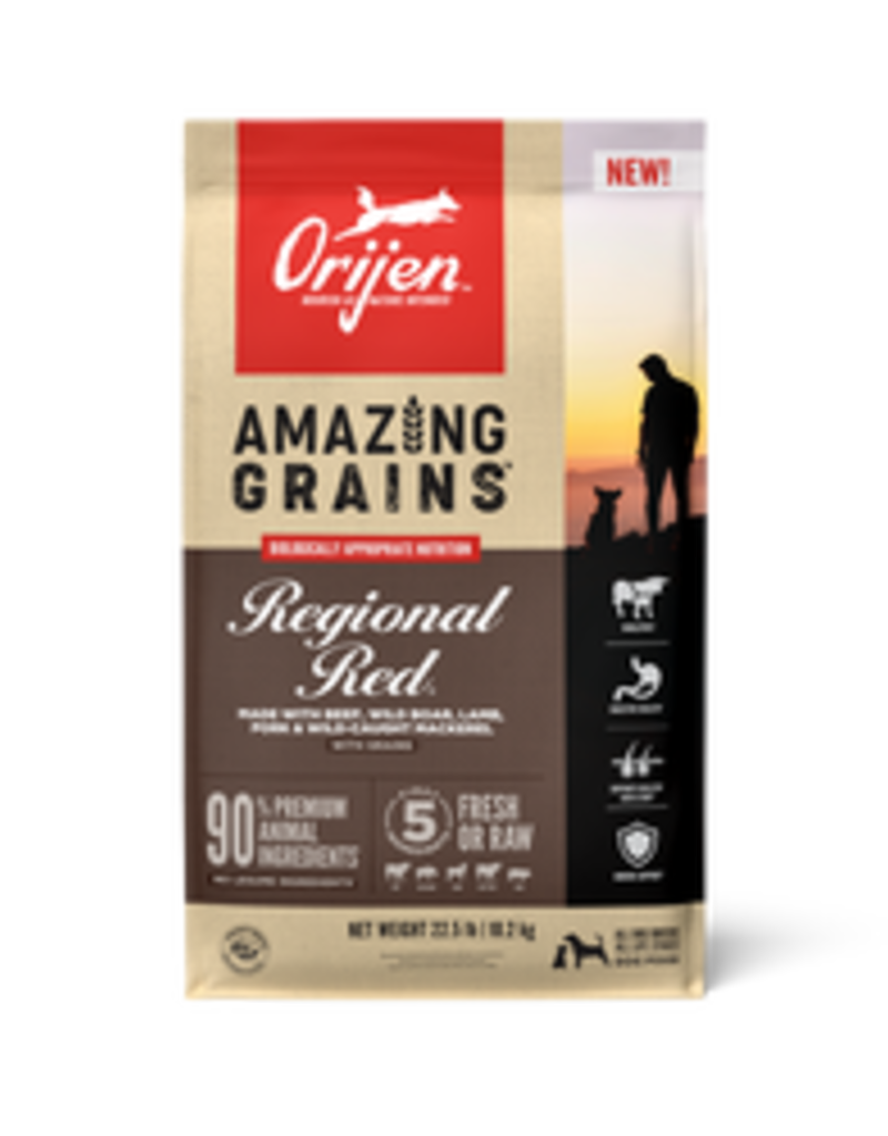 Champion Foods Orijen Amazing Grains Regional Red 22.5lb