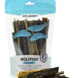 Icelandic Icelandic Wolffish Skin Chew 4oz