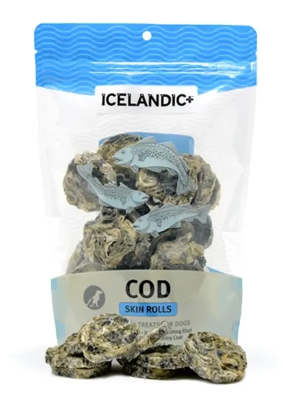 Icelandic Icelandic Cod Skin Rolls 3oz