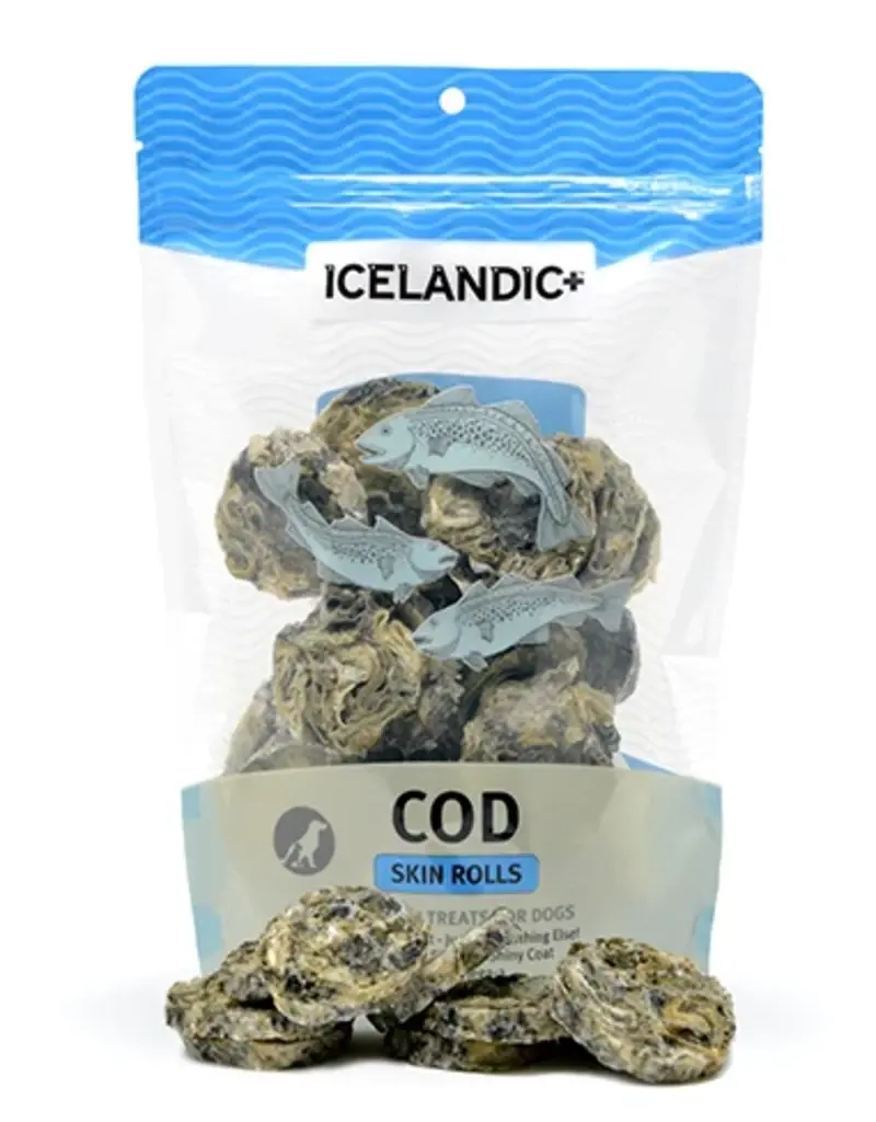 Icelandic Icelandic Cod Skin Rolls 3oz