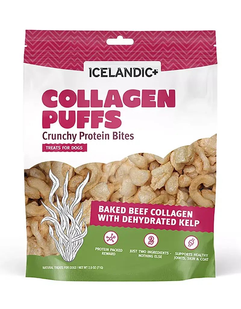 Icelandic Icelandic Baked Beef Collagen Puff Treats