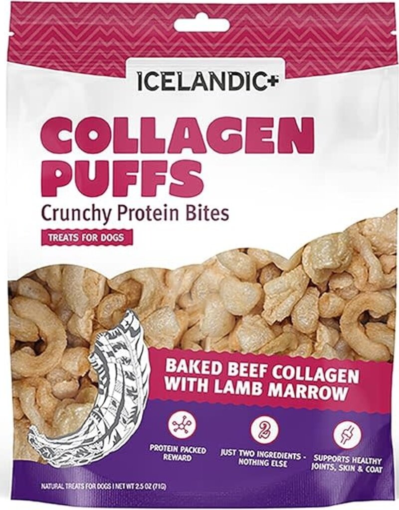Icelandic Icelandic Baked Beef Collagen Puff Treats