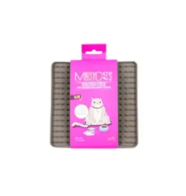 Messy Mutts MessyCats Interactive Feeder Mat Grey