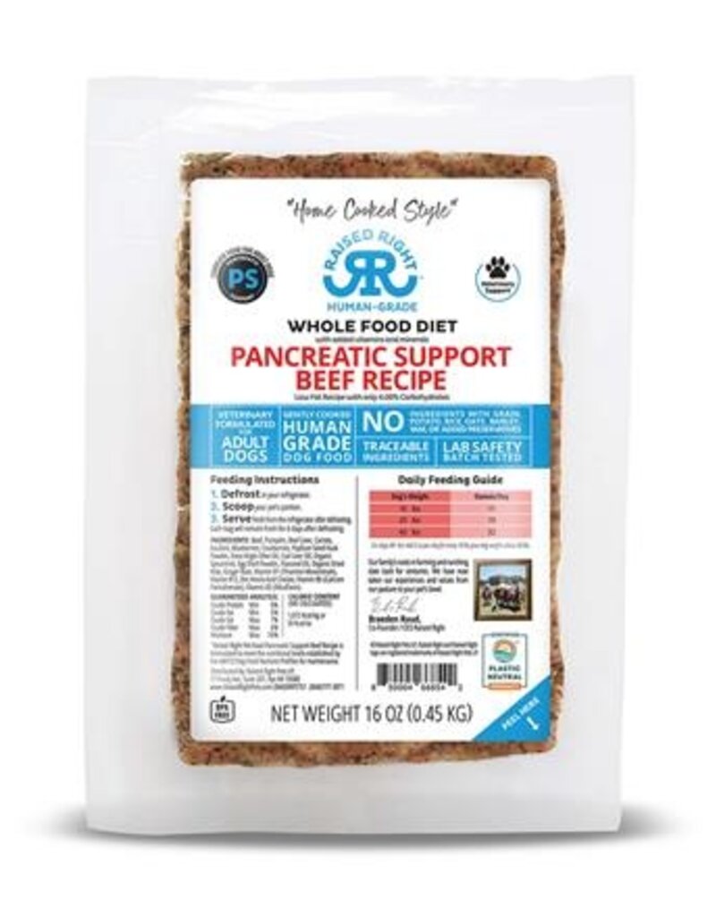 Raised Right Raised Right Pancreatic Receipe 1lb