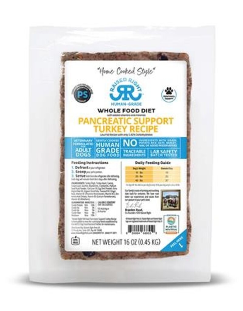 Raised Right Raised Right Pancreatic Receipe 1lb