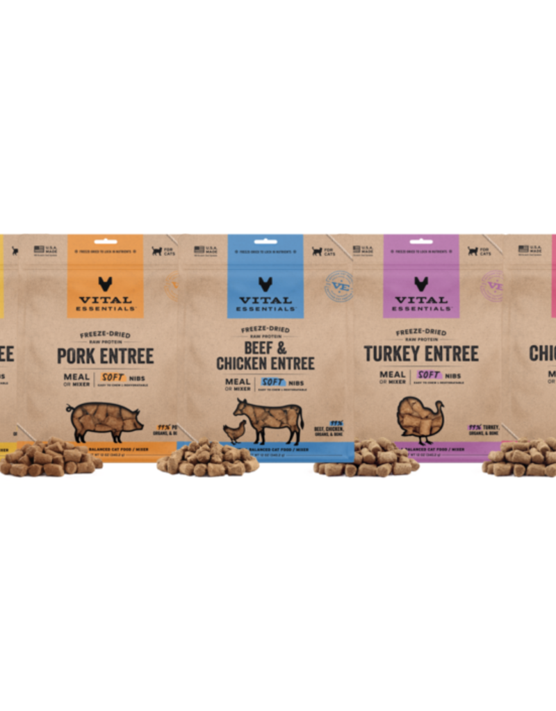 Vital Essentials Vital Essential Cat Freeze Dried Soft Nibs