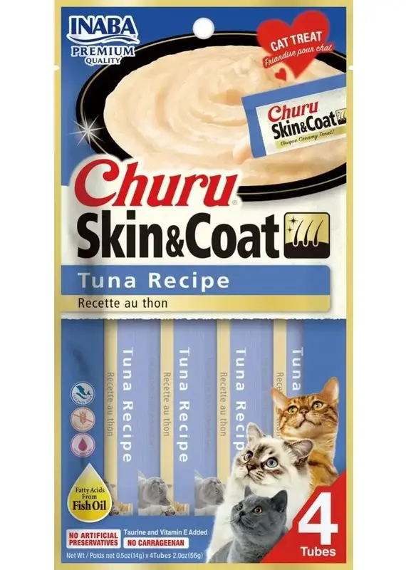 Inaba Inaba Churu Skin & Coat Tuna 2oz
