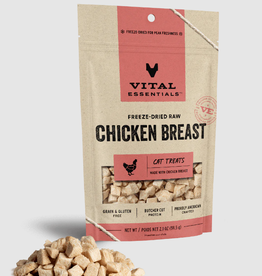 Vital Essentials Vital Essential Cat Freeze Dried Chicken Breast 2.1oz
