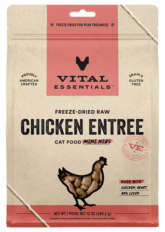 Vital Essentials Vital Essentials Cat Freeze Dried Crunchy Mini Nibs