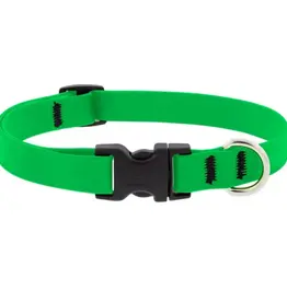Lupine Pet Lupine 1" Adj. Collar Neon Green 12-20"
