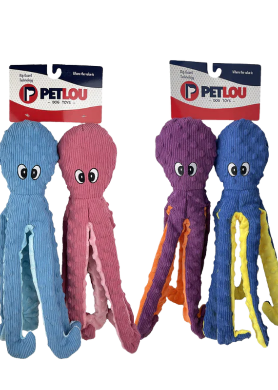 Pet Lou Pet Lou Dotty Friends 2pk Octopus