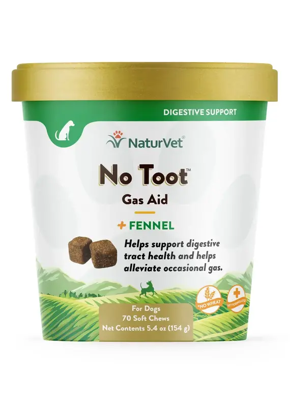 NaturVet NaturVet No Toot Gas Aid Soft Chew Cup