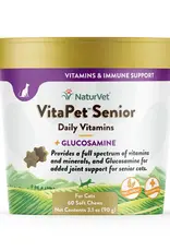 NaturVet NaturVet Vita Pet Senior w/Glucosamine Cat Soft Chew