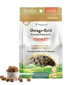 NaturVet NaturVet Scoopables Omega Gold Cat & Dog 11 oz