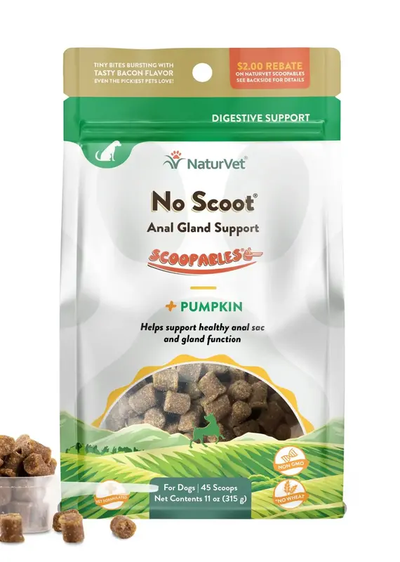 NaturVet NaturVet Scoopables No Scoot Dog 11 oz