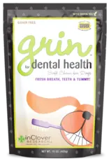 InClover InClover Grin Dental Health Soft Chews for Dogs 4oz