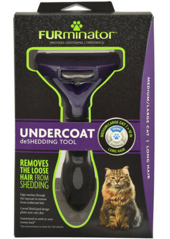 Furminator Furminator Deshedding Tool - Large Cats Long Hair