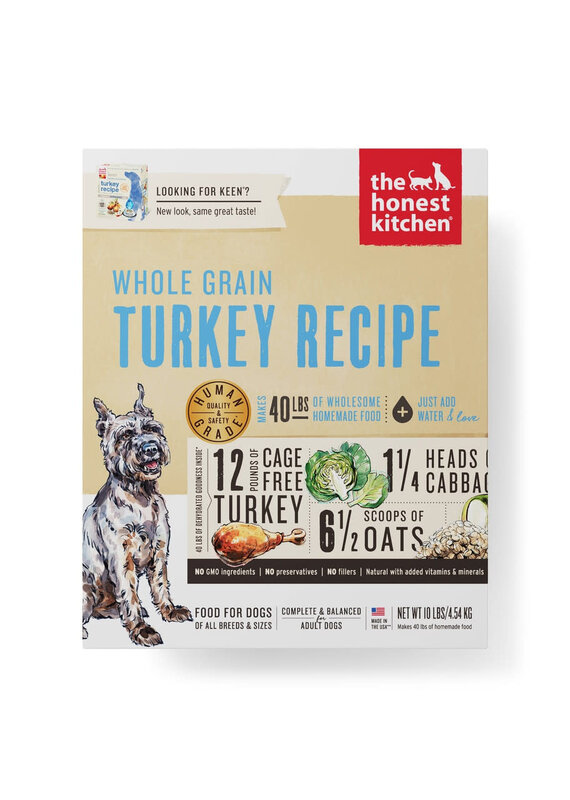 Honest Kitchen Honest Kitchen Whole Grain Dehydrated Turkey 10lb