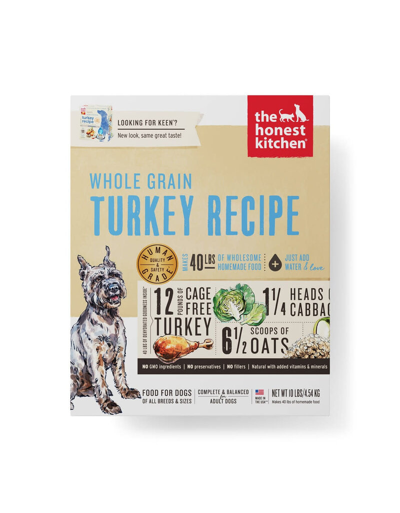 Honest Kitchen Honest Kitchen Whole Grain Dehydrated Turkey 10lb