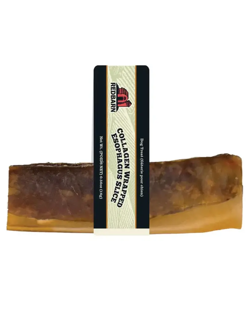 Redbarn Esophagus Collagen Wrapped Slice