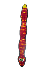 Outward Hound Invincibles Toughseamz Durable Snake Dog Toy, 6 Squeakers