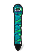 Outward Hound OWH Invincibles 3 Squeak Snake Orange/Blue