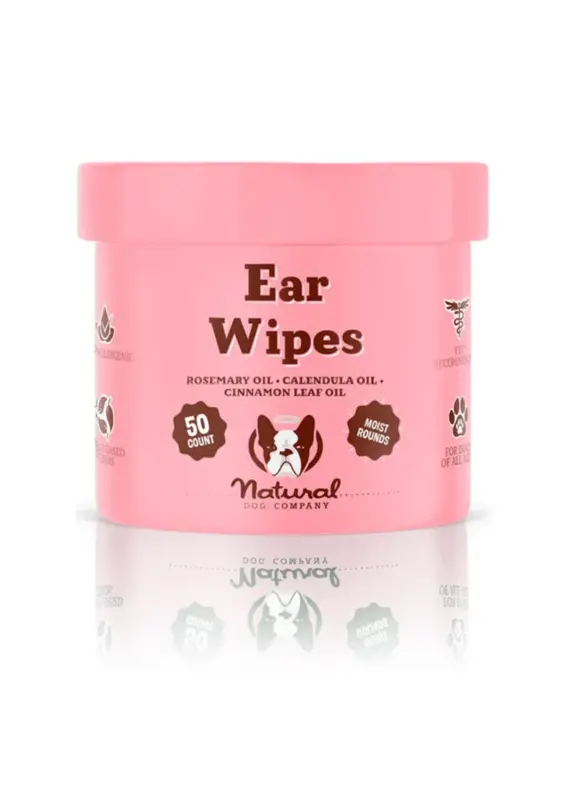 Natural Dog Company Ear Wipes