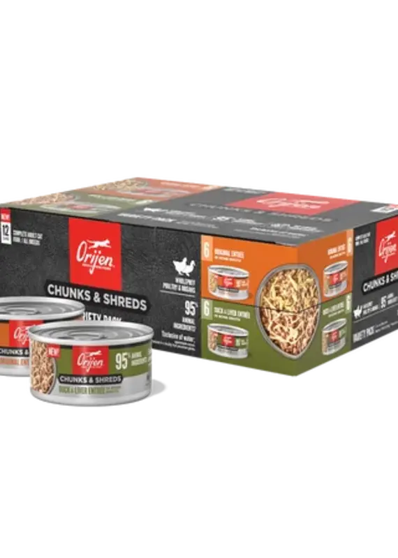 Champion Foods Orijen Cat Chunks & Shreds Variety Pack