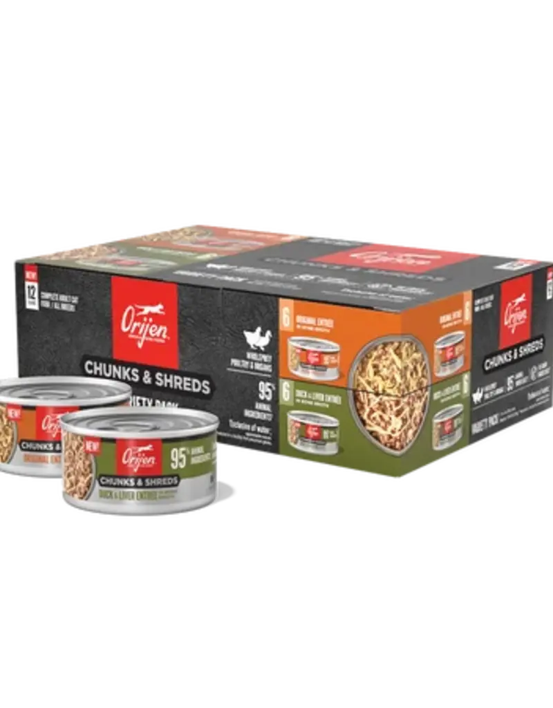 Champion Foods Orijen Cat Chunks & Shreds Variety Pack