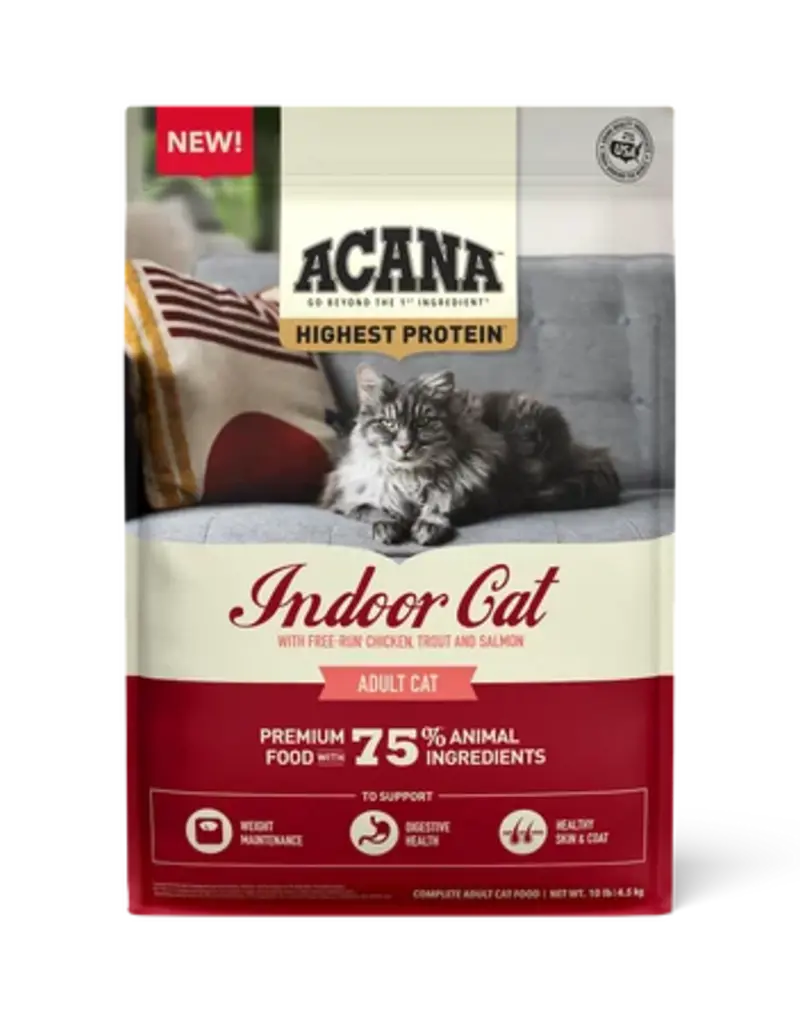 Champion Foods Acana Cat Indoor Entree Highest Protein GF 4lb