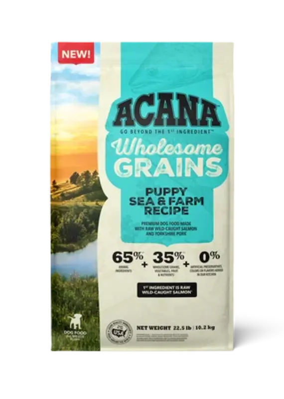 Champion Foods Acana Dog Wholesome Sea & Farm Puppy 4#